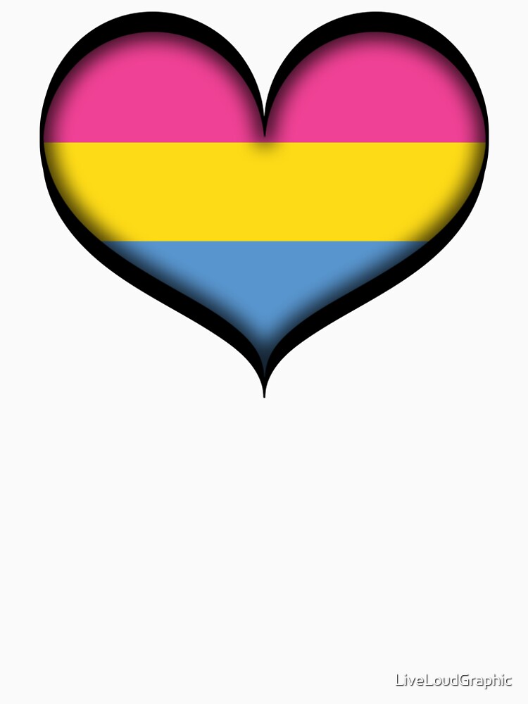 Pansexual Heart by LiveLoudGraphic