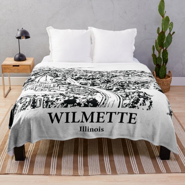 Item preview, Wilmette - Illinois designed and sold by Lakeric Cityscapes.