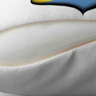 Alternate view of Pansexual Heart Throw Pillow