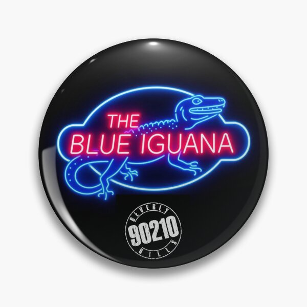 Item preview, {HAUNTS & HANGS} 90210: The Blue Iguana designed and sold by jimbob90210.