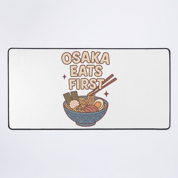 Item preview, Osaka Eats First Japanese Ramen Bowl designed and sold by k3rstman1.