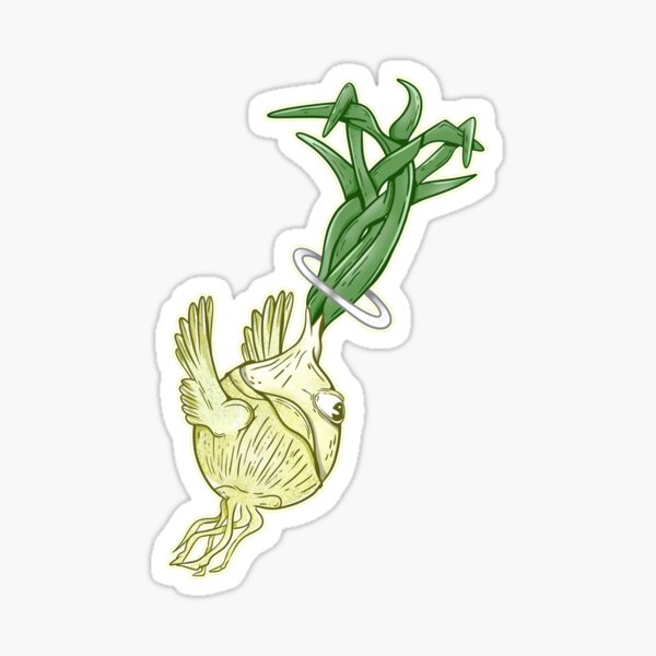Item preview, Good onion  with Angel wings designed and sold by piedaydesigns.