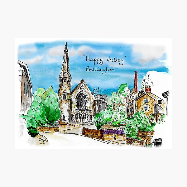 Item preview, Bollington "Happy Valley" designed and sold by iancoppack.