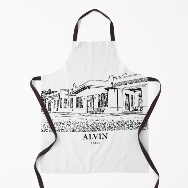 Item preview, Alvin - Texas designed and sold by Lakeric Cityscapes.