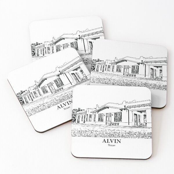 Item preview, Alvin - Texas designed and sold by Lakeric Cityscapes.