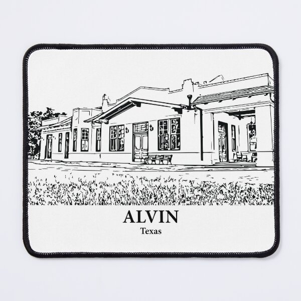 Item preview, Alvin - Texas designed and sold by Lakeric Cityscapes.