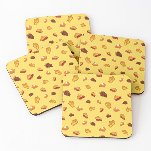 Item preview, Yellow Pie Slice Enthusiasts - Pumpkin, Cherry, and more designed and sold by Her-XP.