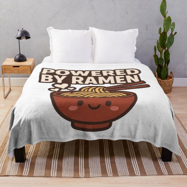 Item preview, Powered By Ramen Cute Kawaii Food Lover Noodle Power designed and sold by k3rstman1.