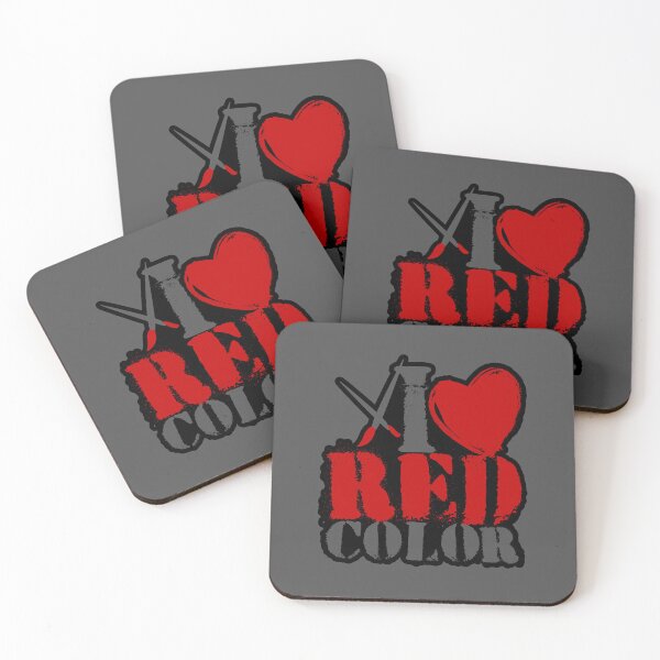 Item preview, I love red color designed and sold by Bearded Jester Designs.