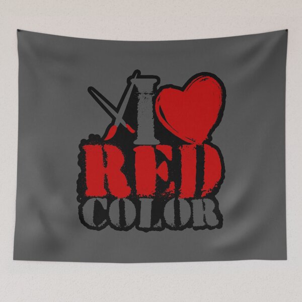 Item preview, I love red color designed and sold by Bearded Jester Designs.