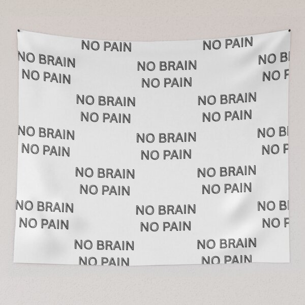 Item preview, Comic quote about brain. designed and sold by CoolShop007.