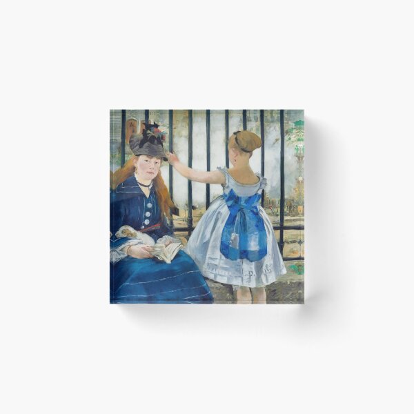 Item preview, The Railway (Gare Saint-Lazare) 1873 (Digitally Restored) designed and sold by stevepmp.