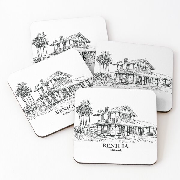 Item preview, Benicia - California designed and sold by Lakeric Cityscapes.