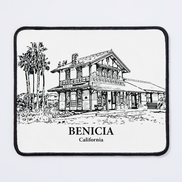 Item preview, Benicia - California designed and sold by Lakeric Cityscapes.