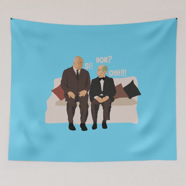 Item preview, "Non! - Si! - Ohhh!" Revive comic magic with Louis de Funès designed and sold by Boogosh.