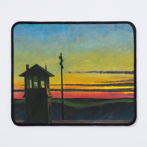 Item preview, Edward Hopper "Railroad Sunset," 1929 designed and sold by FerroFanCo.