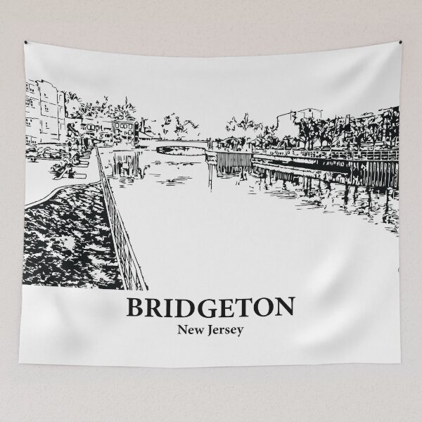 Item preview, Bridgeton - New Jersey designed and sold by Lakeric Cityscapes.