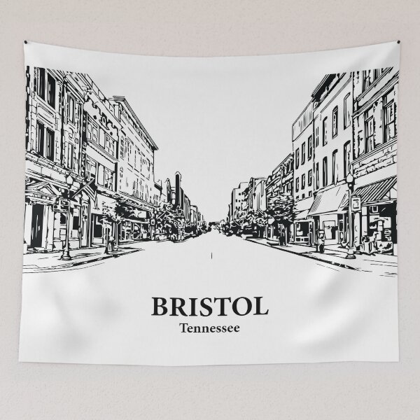 Item preview, Bristol - Tennessee designed and sold by Lakeric Cityscapes.