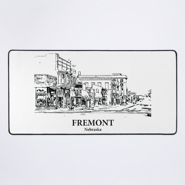Item preview, Fremont - Nebraska designed and sold by Lakeric Cityscapes.