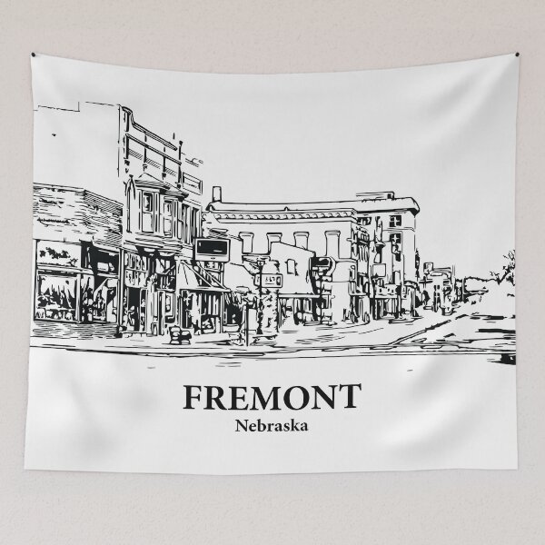 Item preview, Fremont - Nebraska designed and sold by Lakeric Cityscapes.