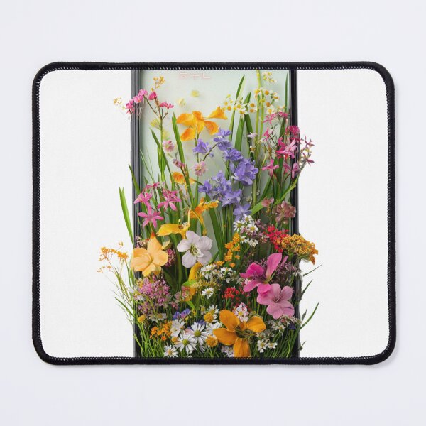Item preview, Floral Overflow – Nature Blooms from the Screen designed and sold by JunsH.