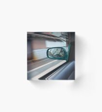The Moving and the Still Acrylic Block
