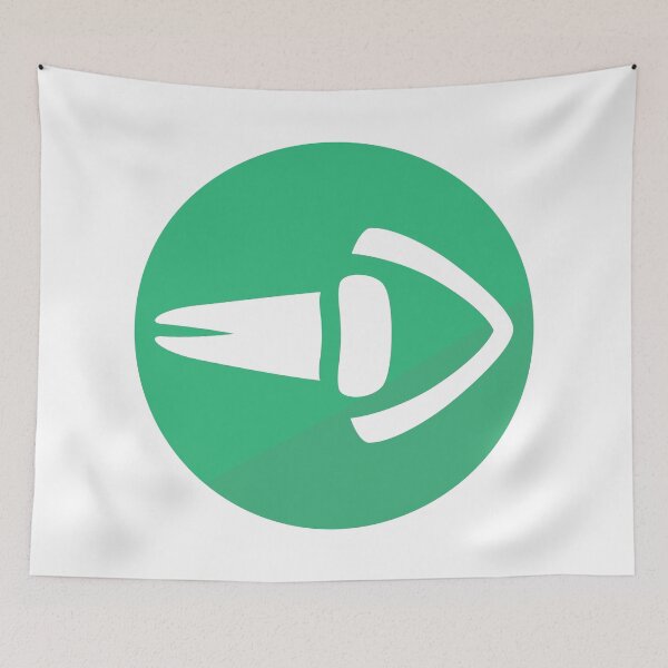 Item preview, Road Sign - Right Turn Arrow Squid designed and sold by SanArtcisco.