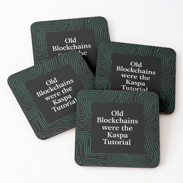Item preview, No Pumps. Just Blocks. Kaspa designed and sold by RadDeck.