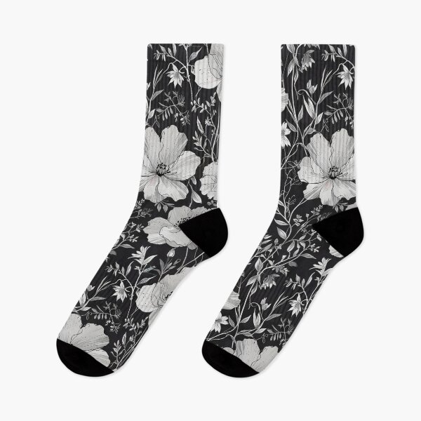 Item preview, Black and White Flower designed and sold by CoolPixels.