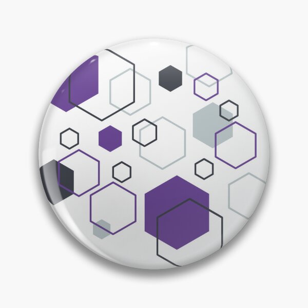 Item preview, Asexual Hexagons designed and sold by LadyAce's.