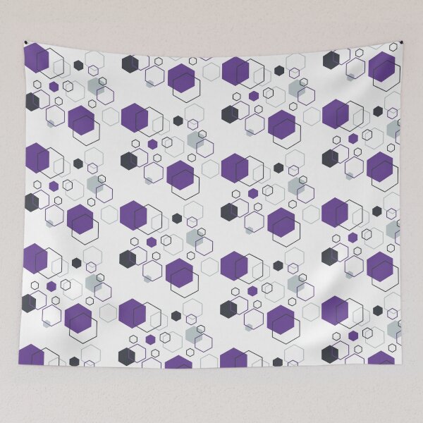 Item preview, Asexual Hexagons designed and sold by LadyAce's.