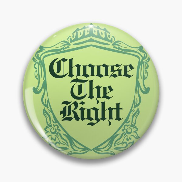 Item preview, Choose The Right Shield  designed and sold by Candlelicht Designs.