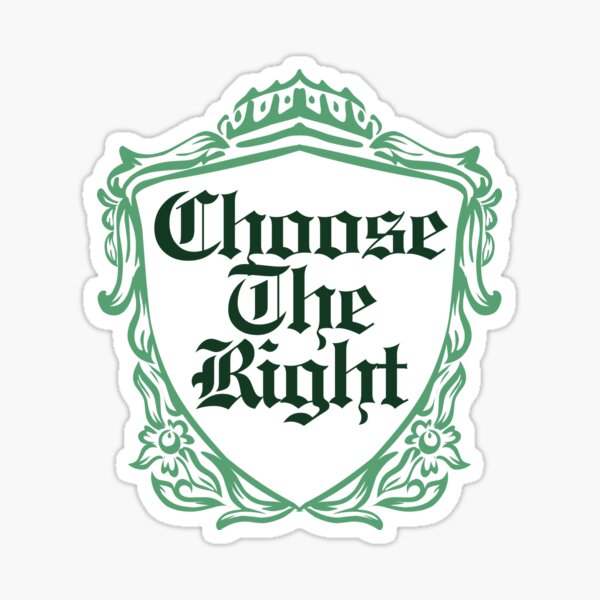 Item preview, Choose The Right Shield  designed and sold by candlelicht.