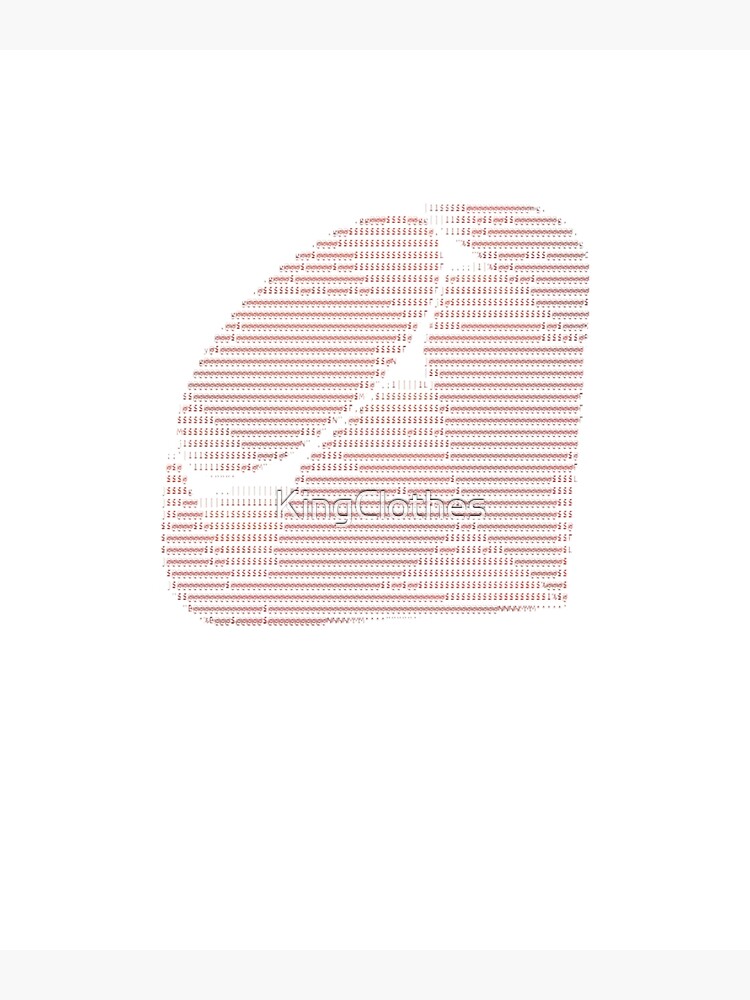 Ascii Ruby Metal Print