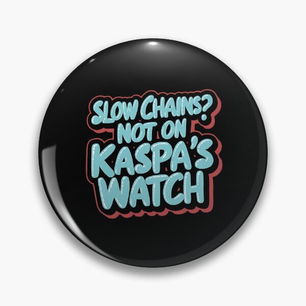 Item preview, Stay Forkless Kaspa designed and sold by RadDeck.