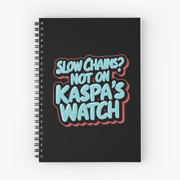 Item preview, Stay Forkless Kaspa designed and sold by RadDeck.