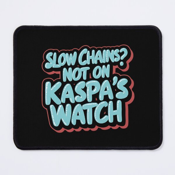 Item preview, Stay Forkless Kaspa designed and sold by RadDeck.