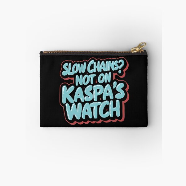 Item preview, Stay Forkless Kaspa designed and sold by RadDeck.