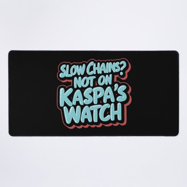 Item preview, Stay Forkless Kaspa designed and sold by RadDeck.