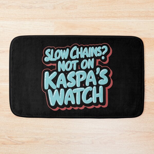 Item preview, Stay Forkless Kaspa designed and sold by RadDeck.
