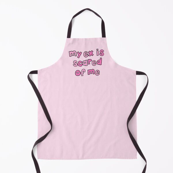 Item preview, My Ex is Scared of Me Pink Cute Y2K Aesthetic Funny Quote designed and sold by Creative Brat Design Studio.