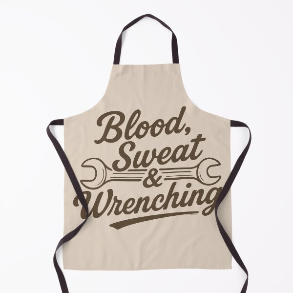 Item preview, Blood, Sweat & Wrenching, Hardcore Mechanic Life Design for Gearheads designed and sold by Automotive Art by Greg.