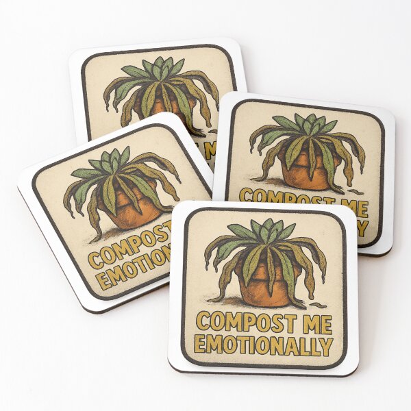Item preview, Compost Me Emotionally Sticker designed and sold by TONSNAP.