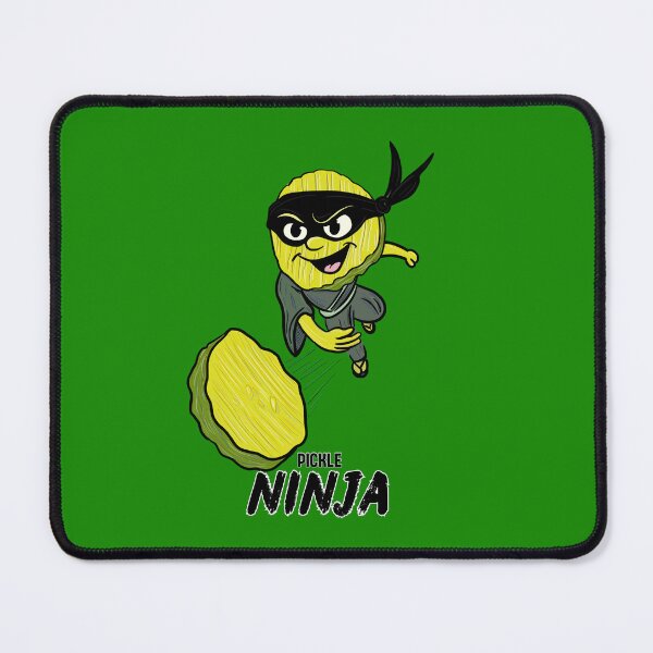 Item preview, Pickle Ninja (Black Lettering) designed and sold by Kate Miller Illustrator.