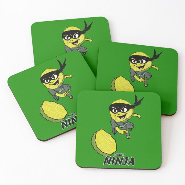Item preview, Pickle Ninja (Black Lettering) designed and sold by Kate Miller Illustrator.