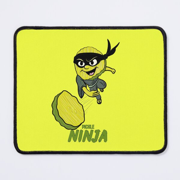 Item preview, Pickle Ninja (Green Lettering) designed and sold by Kate Miller Illustrator.