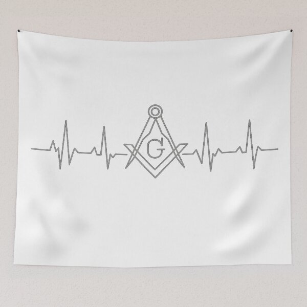 Item preview, Masonic EKG designed and sold by HiramsDesigns.