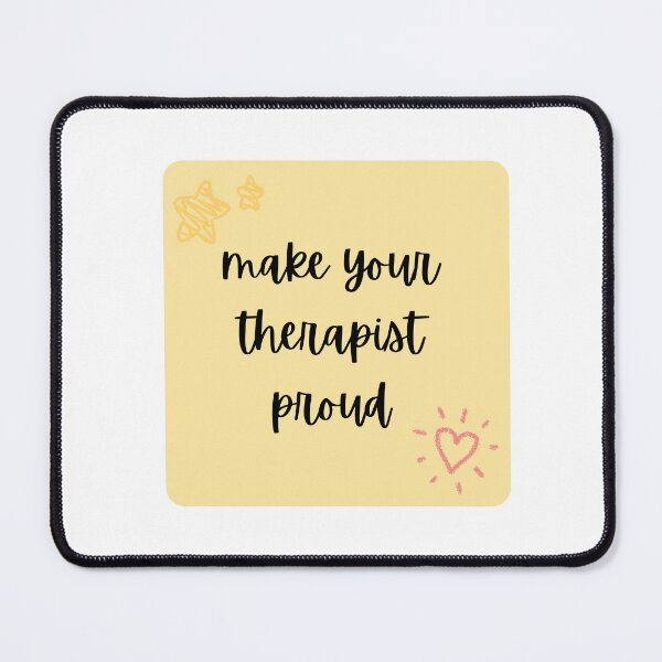 Item preview, Make Your Therapist Proud. Cute Sticky Note Recovery Reminder. designed and sold by brodidudie.