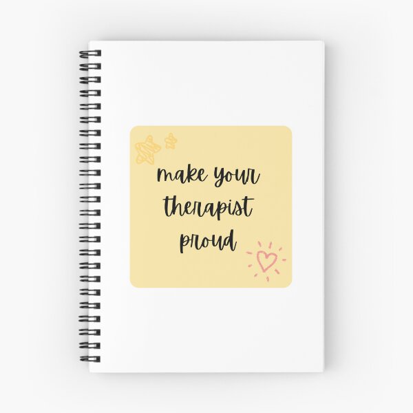 Item preview, Make Your Therapist Proud. Cute Sticky Note Recovery Reminder. designed and sold by brodidudie.