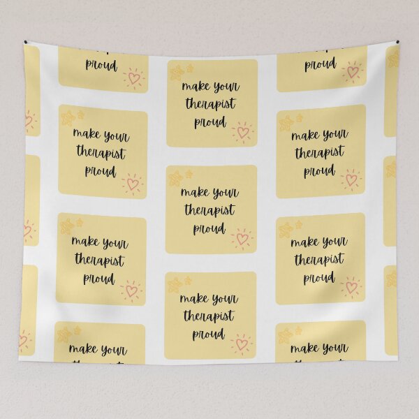 Item preview, Make Your Therapist Proud. Cute Sticky Note Recovery Reminder. designed and sold by brodidudie.